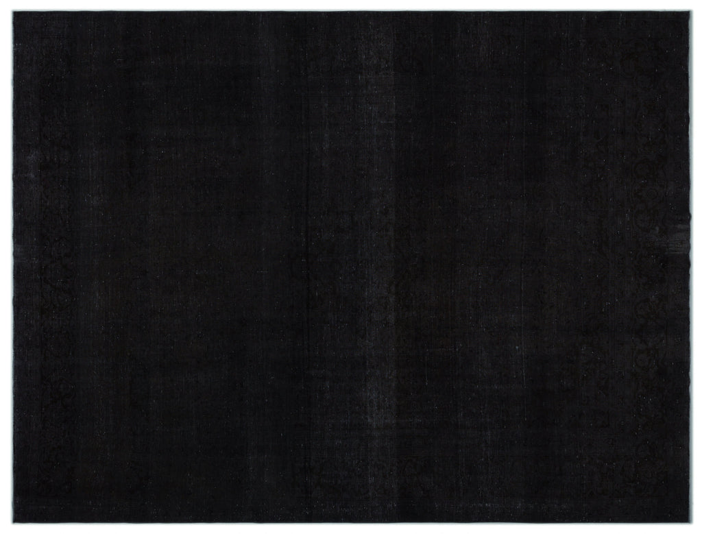 Gray Over Dyed Vintage XLarge Rug 9'7'' x 12'10'' ft 292 x 392 cm