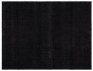Gray Over Dyed Vintage XLarge Rug 9'7'' x 12'10'' ft 292 x 392 cm