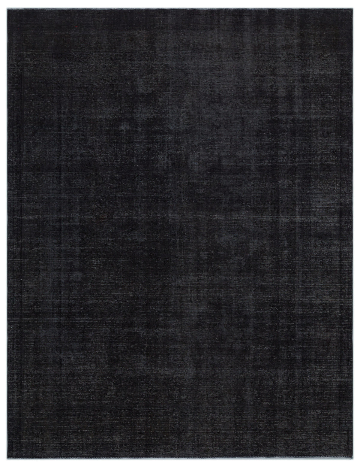 Gray Over Dyed Vintage XLarge Rug 9&#39;11&#39;&#39; x 12&#39;9&#39;&#39; ft 301 x 388 cm