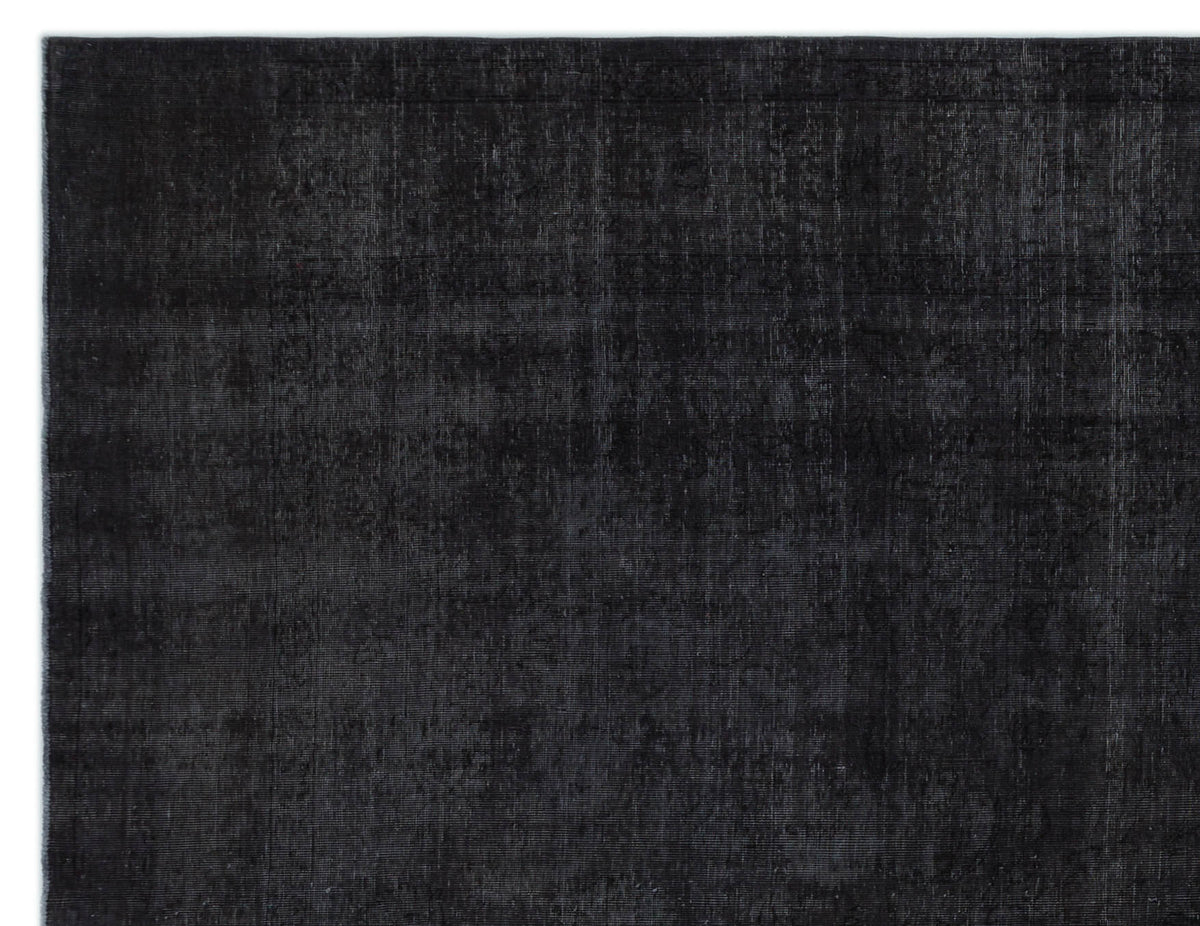 Gray Over Dyed Vintage XLarge Rug 9&#39;11&#39;&#39; x 12&#39;9&#39;&#39; ft 301 x 388 cm