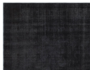Gray Over Dyed Vintage XLarge Rug 9'11'' x 12'9'' ft 301 x 388 cm