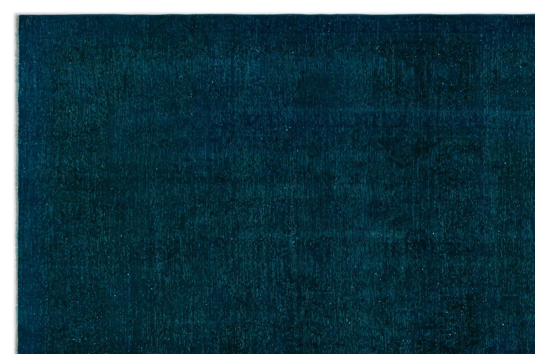Turquoise  Over Dyed Vintage XLarge Rug 9'2'' x 13'9'' ft 279 x 420 cm