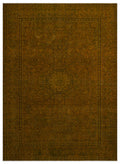 Yellow Over Dyed Vintage XLarge Rug 9'8'' x 13'4'' ft 294 x 406 cm
