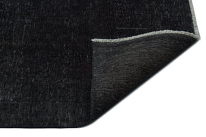 Black Over Dyed Vintage XLarge Rug 9'11'' x 12'10'' ft 303 x 392 cm