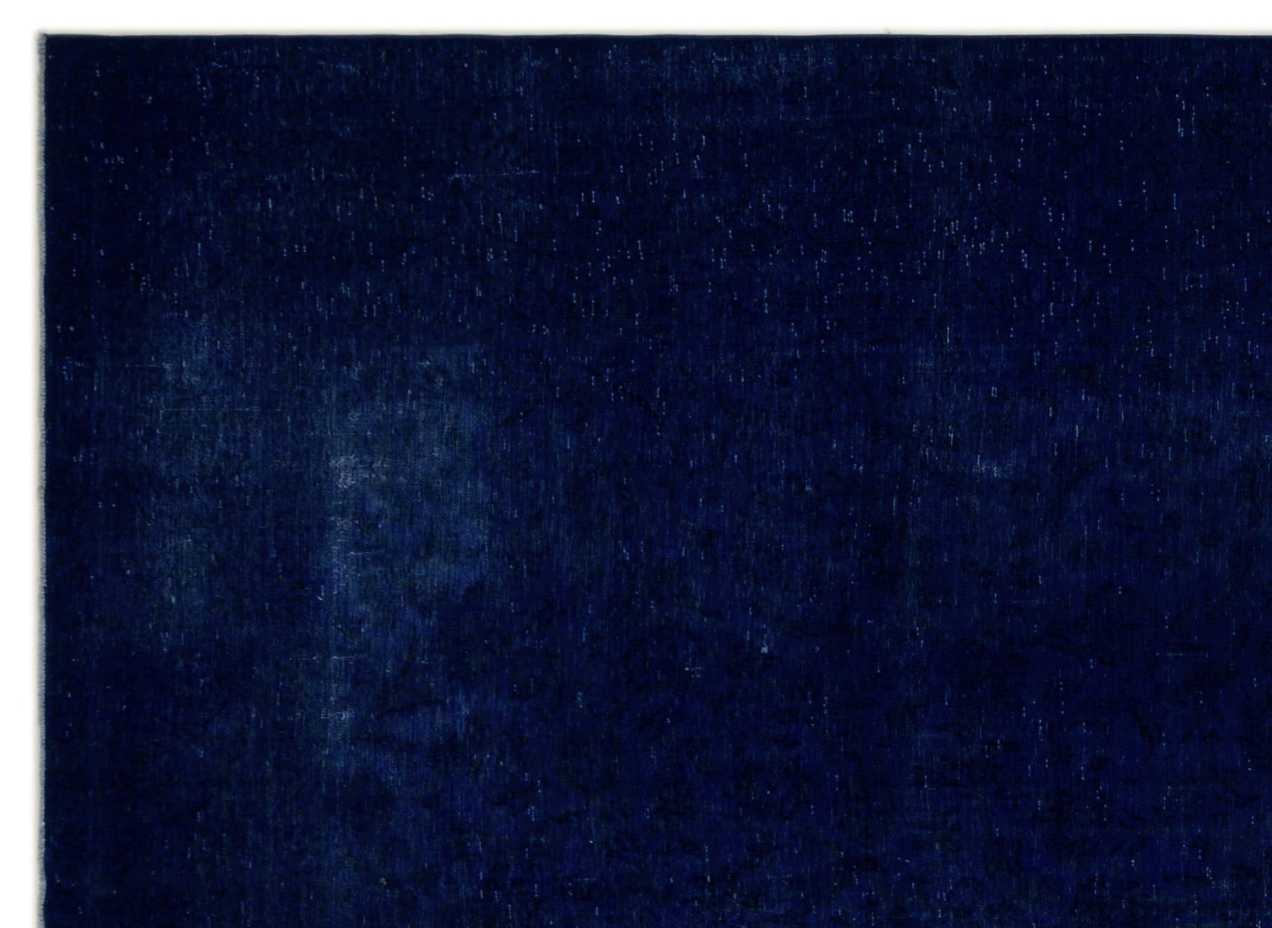 Blue Over Dyed Vintage XLarge Rug 9'10'' x 13'8'' ft 299 x 416 cm