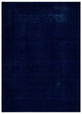 Blue Over Dyed Vintage XLarge Rug 9'10'' x 13'8'' ft 299 x 416 cm