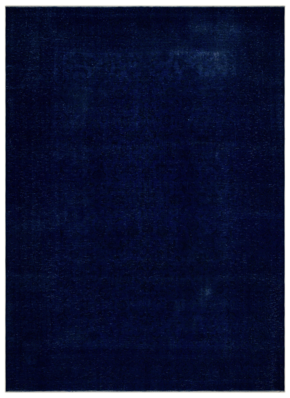 Blue Over Dyed Vintage XLarge Rug 9&#39;10&#39;&#39; x 13&#39;8&#39;&#39; ft 299 x 416 cm