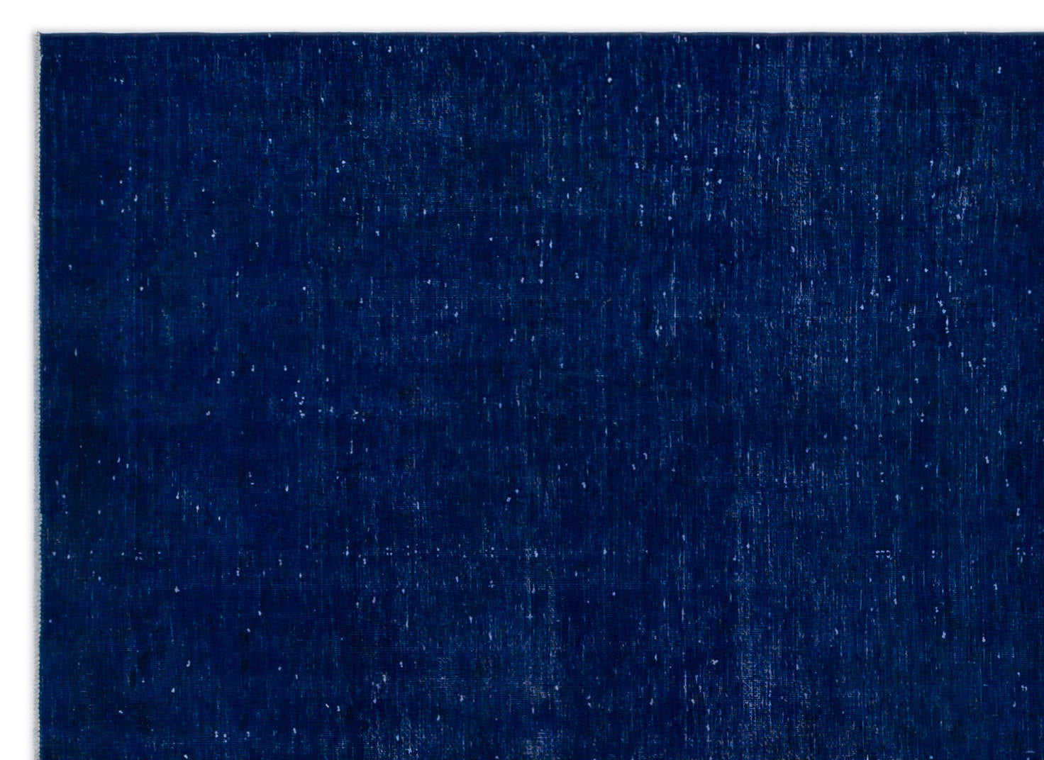 Blue Over Dyed Vintage XLarge Rug 7'11'' x 11'2'' ft 241 x 340 cm