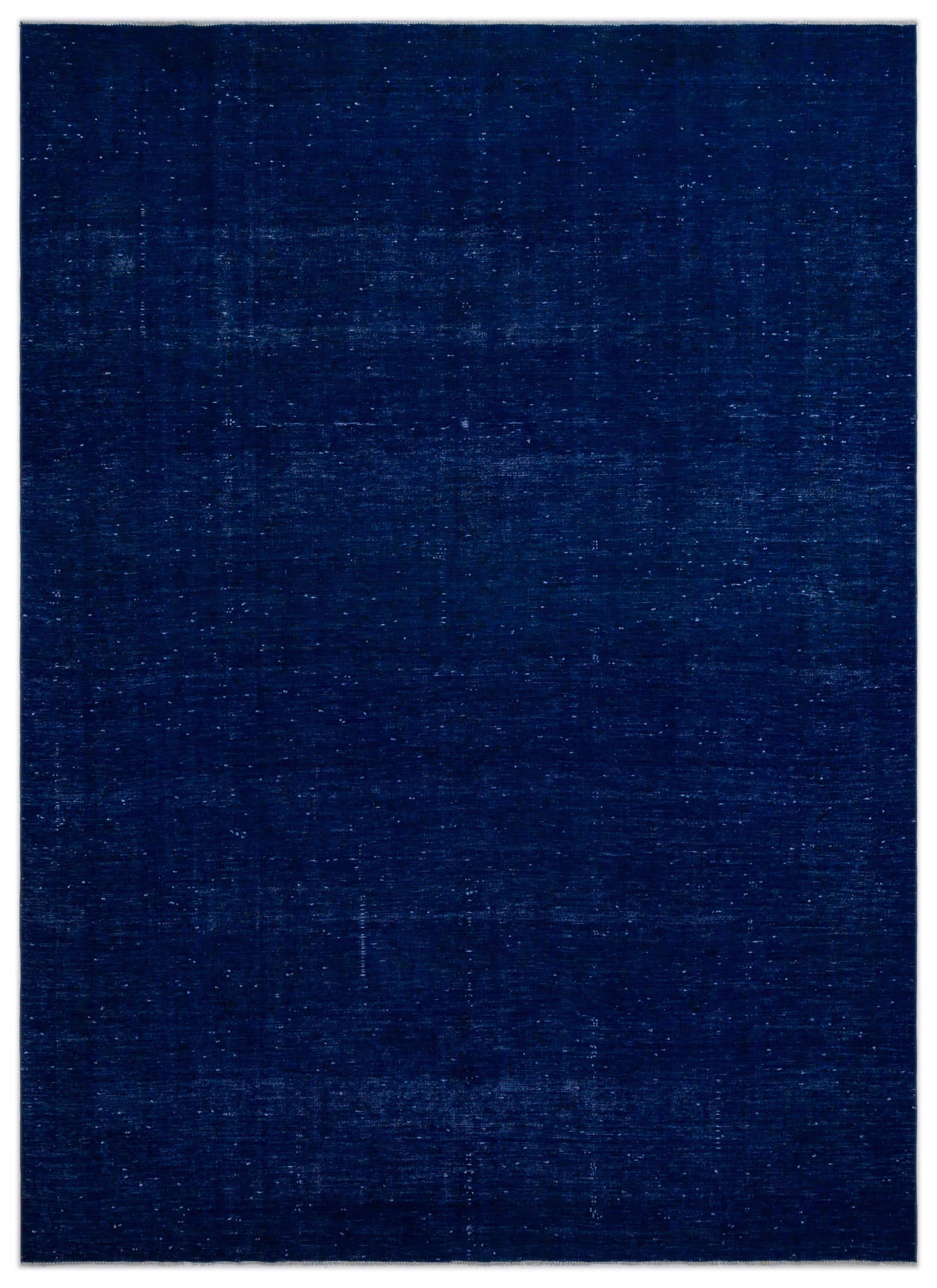 Blue Over Dyed Vintage XLarge Rug 7'11'' x 11'2'' ft 241 x 340 cm