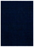 Blue Over Dyed Vintage XLarge Rug 8'0'' x 11'1'' ft 245 x 338 cm