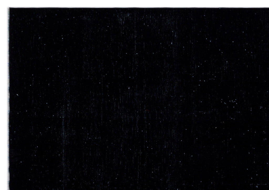 Black Over Dyed Vintage XLarge Rug 9'7'' x 13'9'' ft 291 x 418 cm