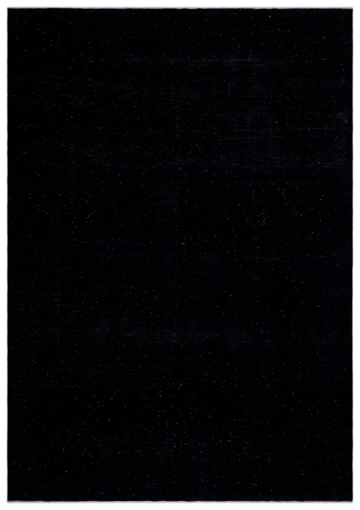 Black Over Dyed Vintage XLarge Rug 9&#39;7&#39;&#39; x 13&#39;9&#39;&#39; ft 291 x 418 cm