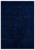 Blue Over Dyed Vintage XLarge Rug 8'0'' x 11'7'' ft 244 x 352 cm