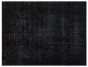 Black Over Dyed Vintage XLarge Rug 9'0'' x 12'6'' ft 275 x 380 cm