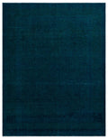 Turquoise  Over Dyed Vintage XLarge Rug 9'8'' x 12'10'' ft 295 x 390 cm