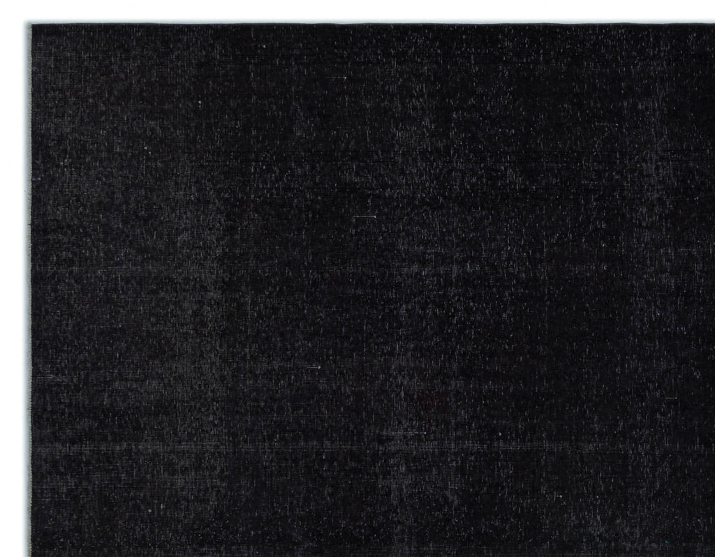 Black Over Dyed Vintage XLarge Rug 9'9'' x 12'6'' ft 296 x 380 cm
