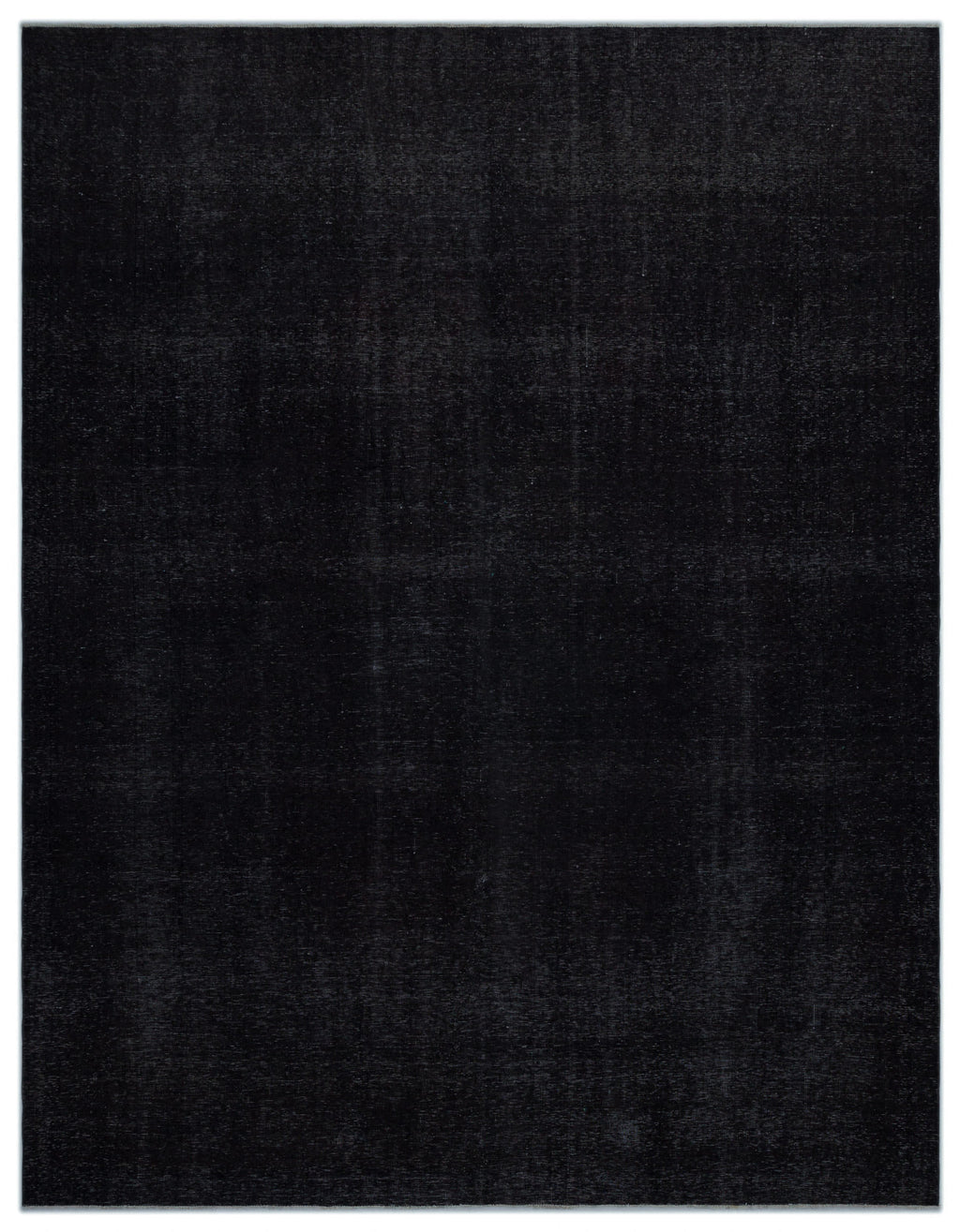 Black Over Dyed Vintage XLarge Rug 9'9'' x 12'6'' ft 296 x 380 cm