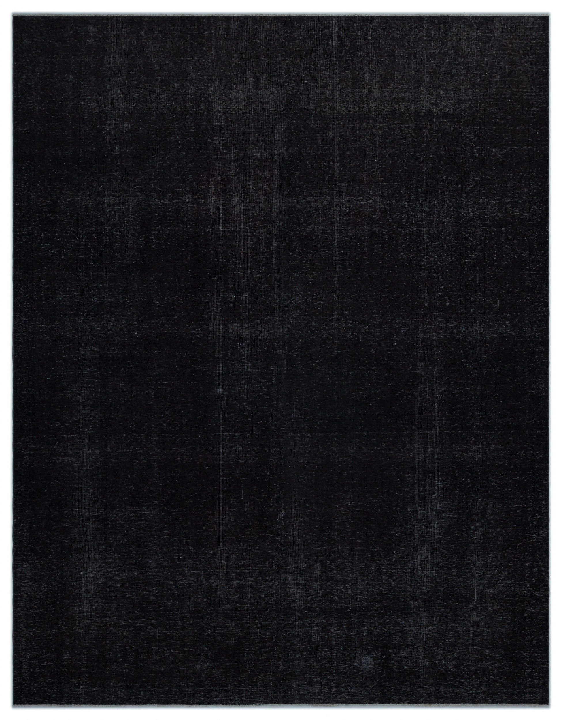 Black Over Dyed Vintage XLarge Rug 9'9'' x 12'6'' ft 296 x 380 cm