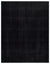 Black Over Dyed Vintage XLarge Rug 9'9'' x 12'6'' ft 296 x 380 cm