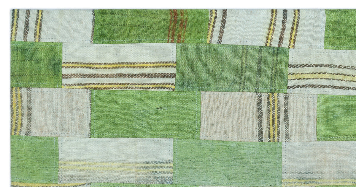 Mixed Over Dyed Kilim Patchwork Unique Rug 2&#39;7&#39;&#39; x 4&#39;12&#39;&#39; ft 80 x 152 cm
