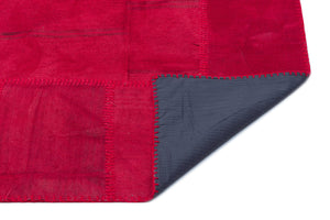 Mixed Over Dyed Kilim Patchwork Unique Rug 6'4'' x 9'9'' ft 192 x 297 cm