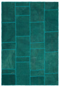 Mixed Over Dyed Kilim Patchwork Unique Rug 5'3'' x 7'8'' ft 159 x 233 cm