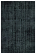 Black Over Dyed Vintage Rug 5'10'' x 8'8'' ft 179 x 264 cm