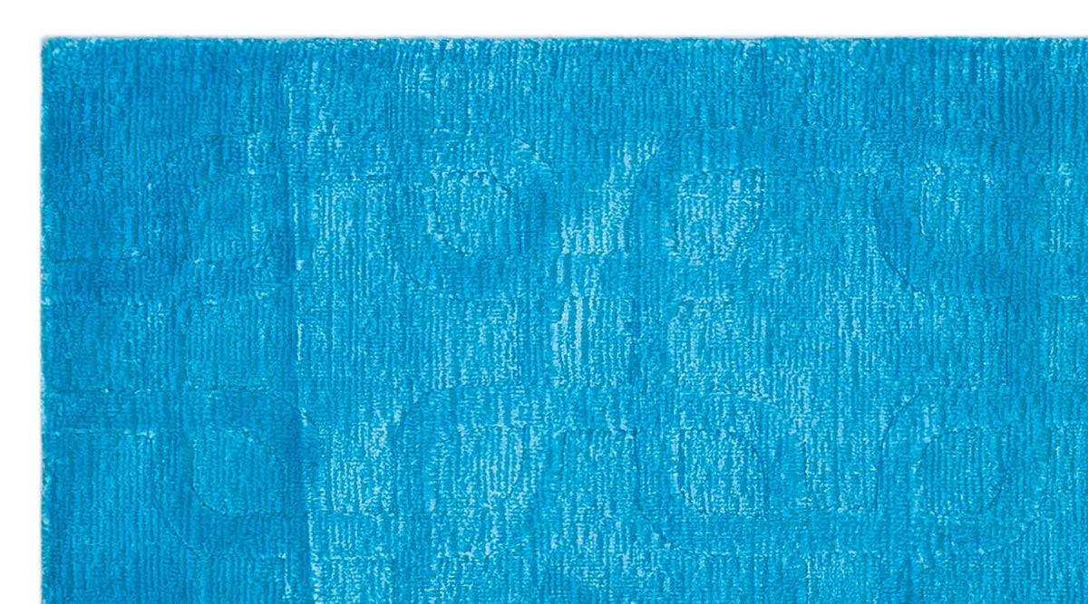 Striped Over Dyed Kilim Rug 2&#39;7&#39;&#39; x 4&#39;10&#39;&#39; ft 80 x 148 cm