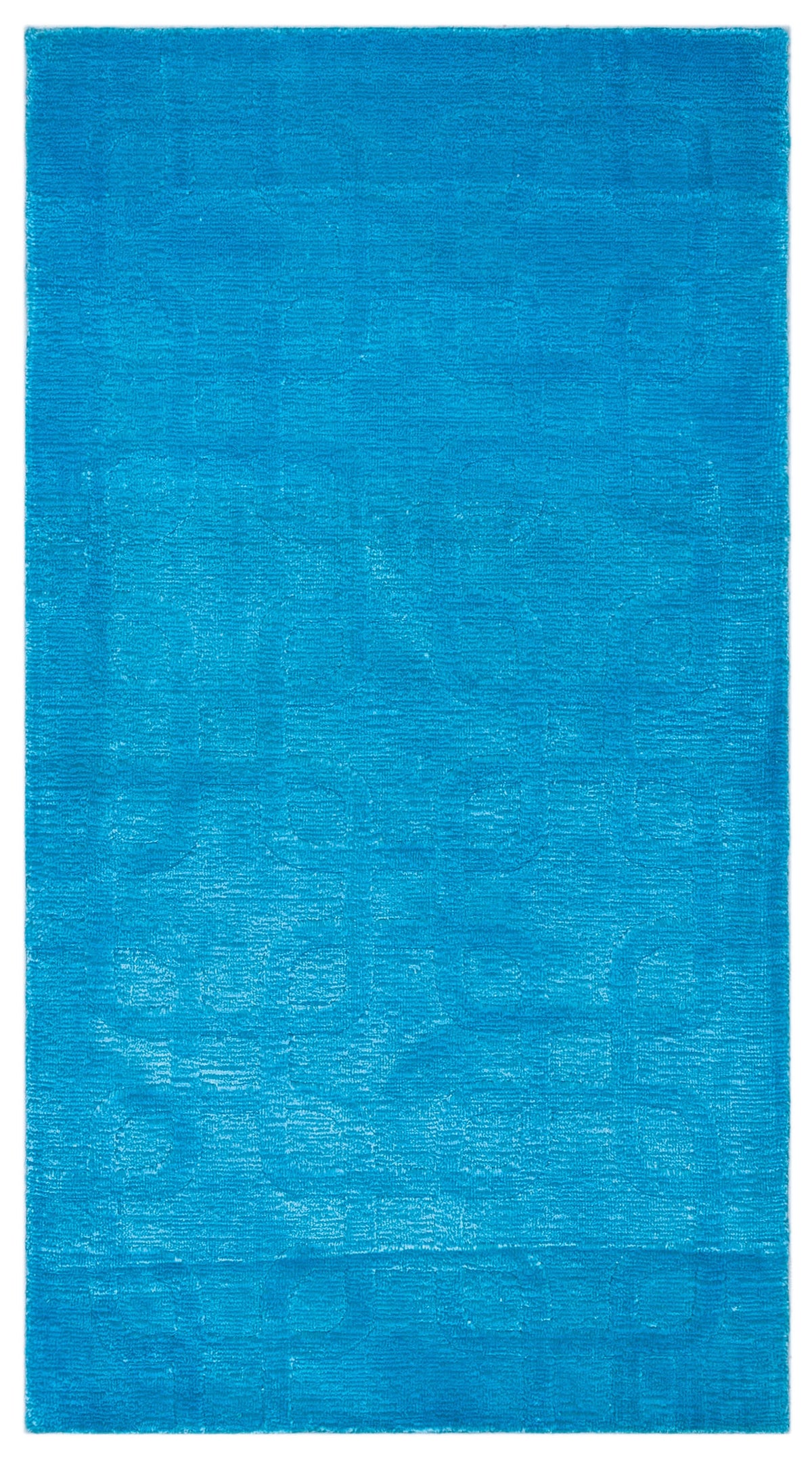 Striped Over Dyed Kilim Rug 2&#39;7&#39;&#39; x 4&#39;10&#39;&#39; ft 80 x 148 cm