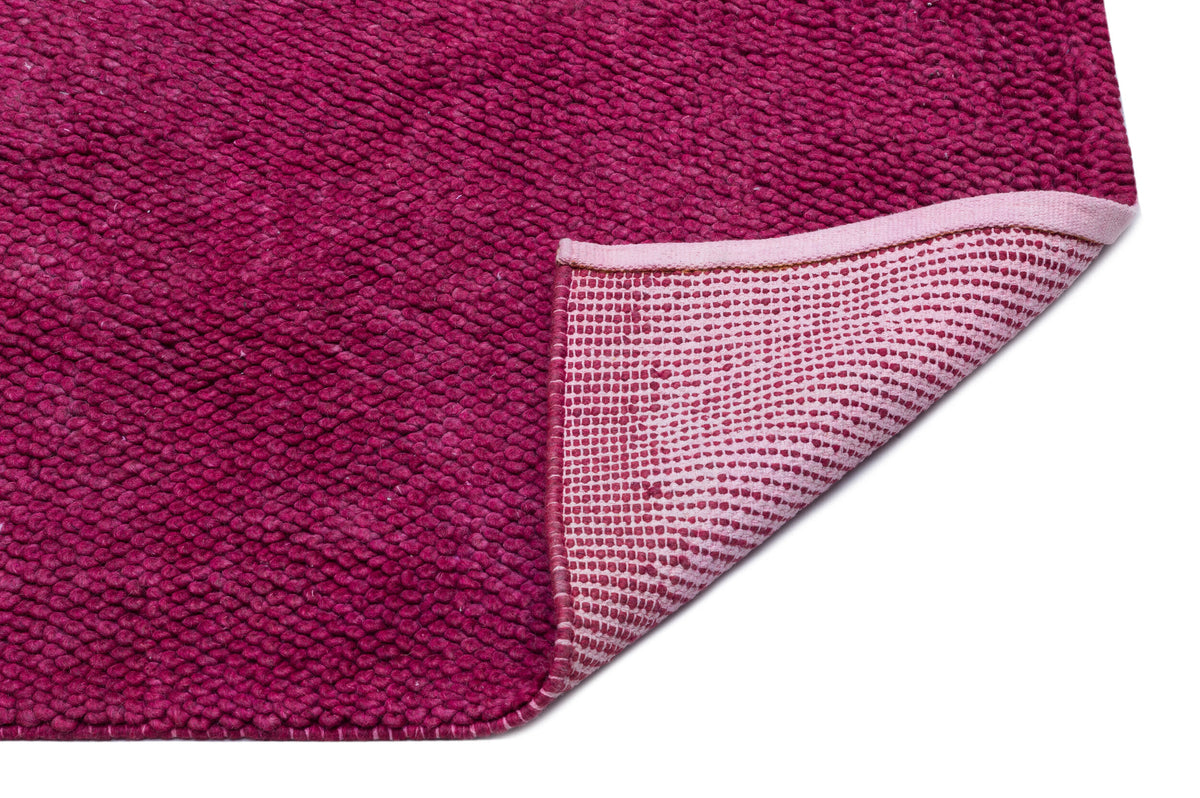 Striped Over Dyed Kilim Rug 4&#39;4&#39;&#39; x 6&#39;1&#39;&#39; ft 133 x 185 cm