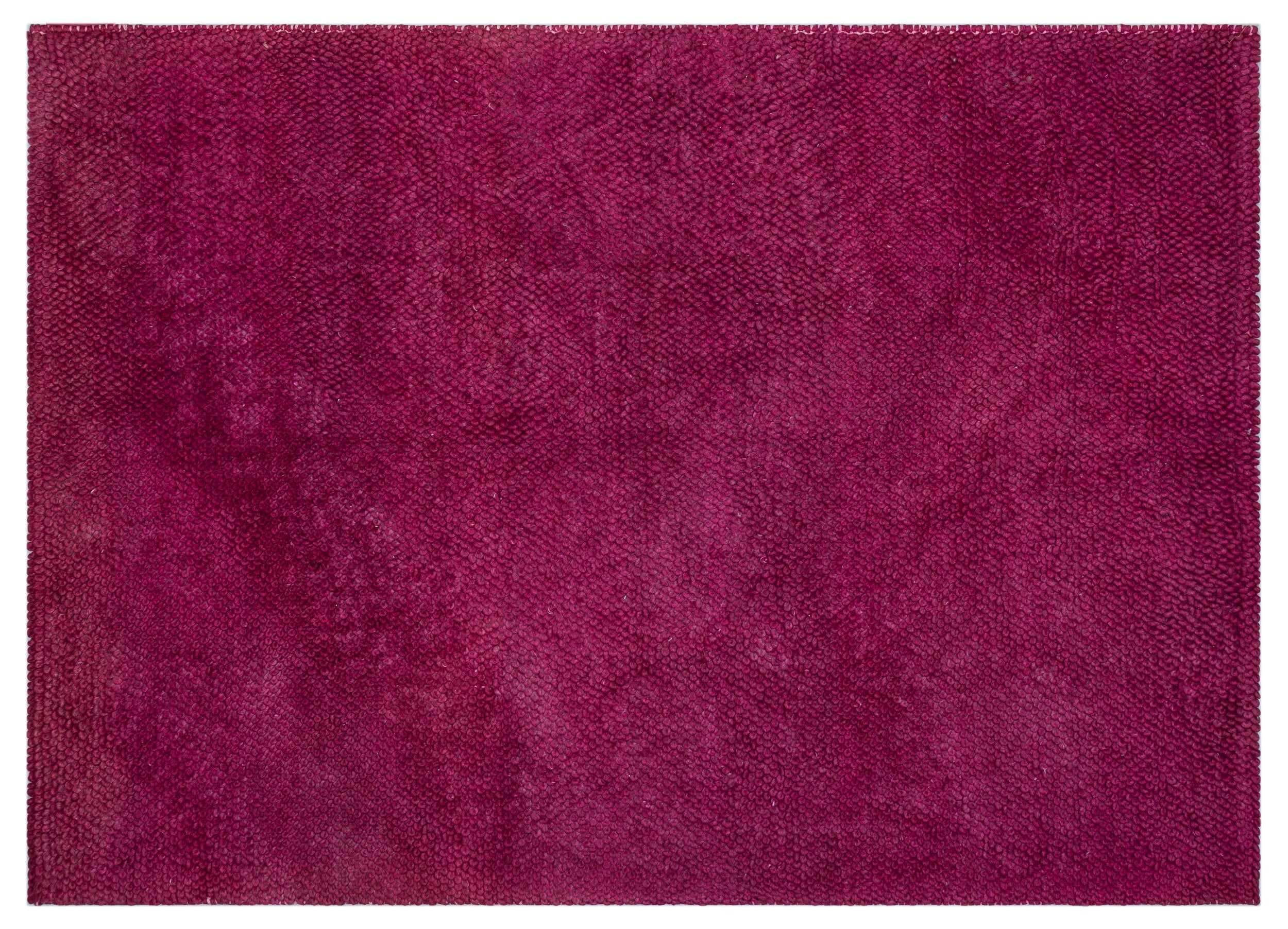 Striped Over Dyed Kilim Rug 4'4'' x 6'1'' ft 133 x 185 cm