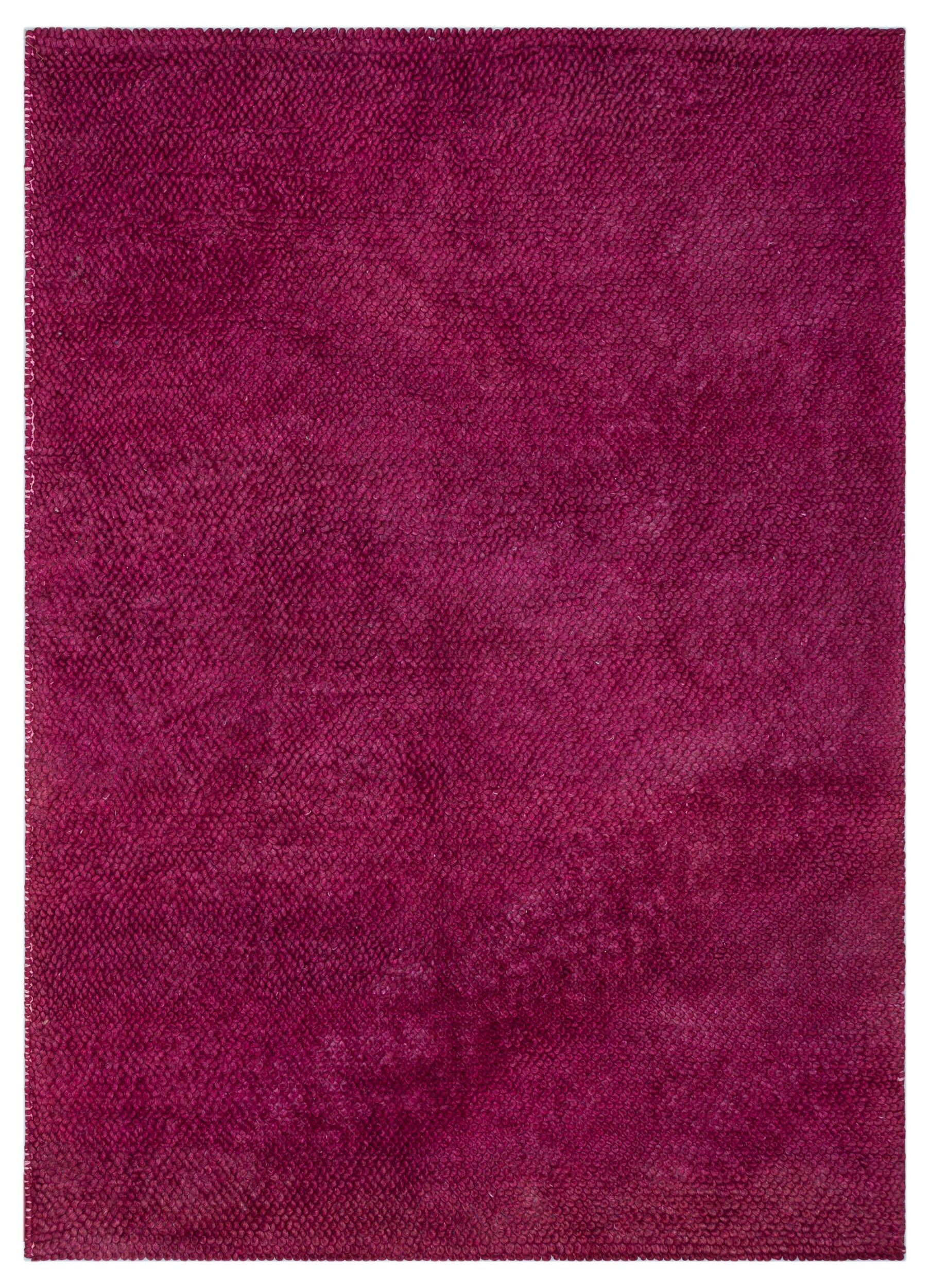 Striped Over Dyed Kilim Rug 4'4'' x 6'1'' ft 133 x 185 cm