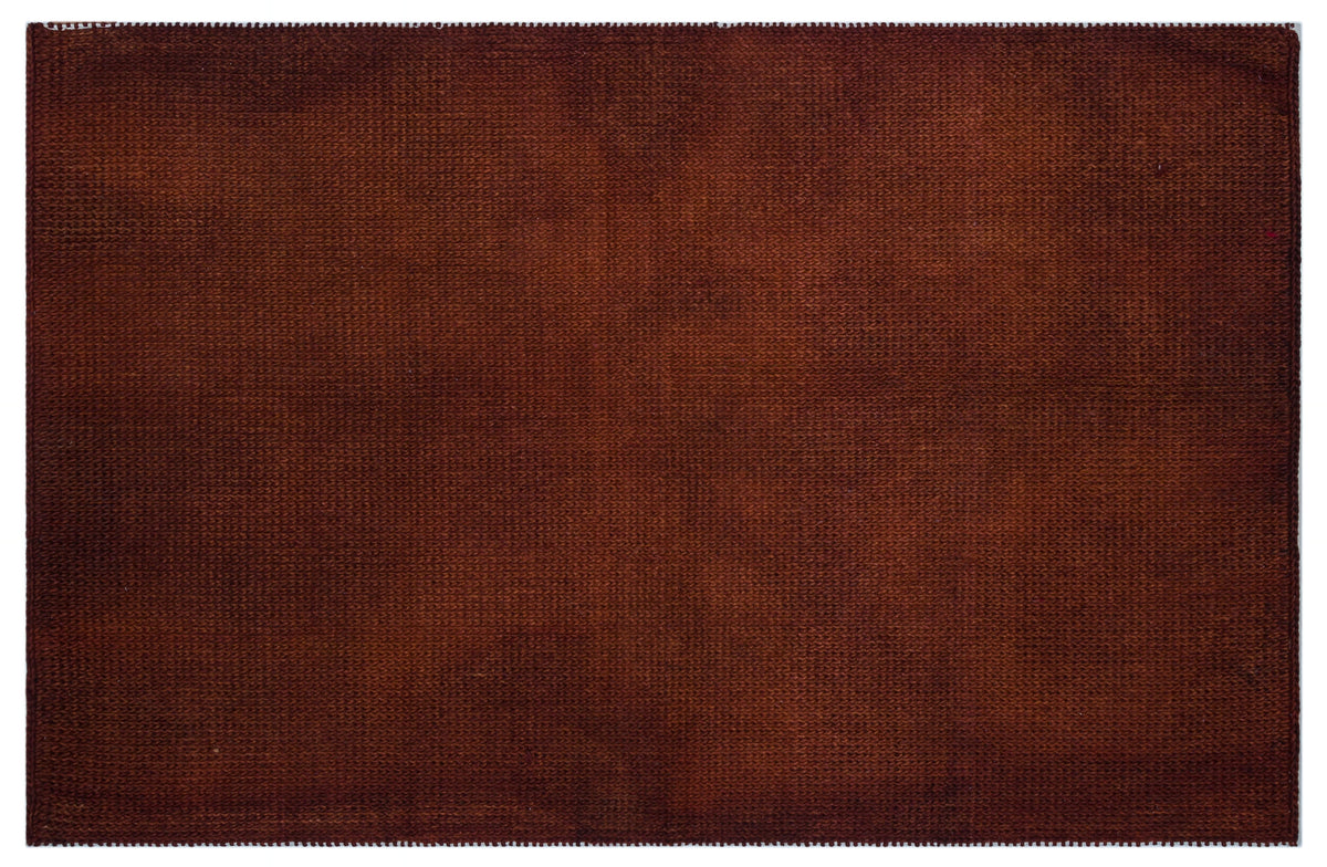 Striped Over Dyed Kilim Rug 4&#39;0&#39;&#39; x 6&#39;3&#39;&#39; ft 122 x 190 cm