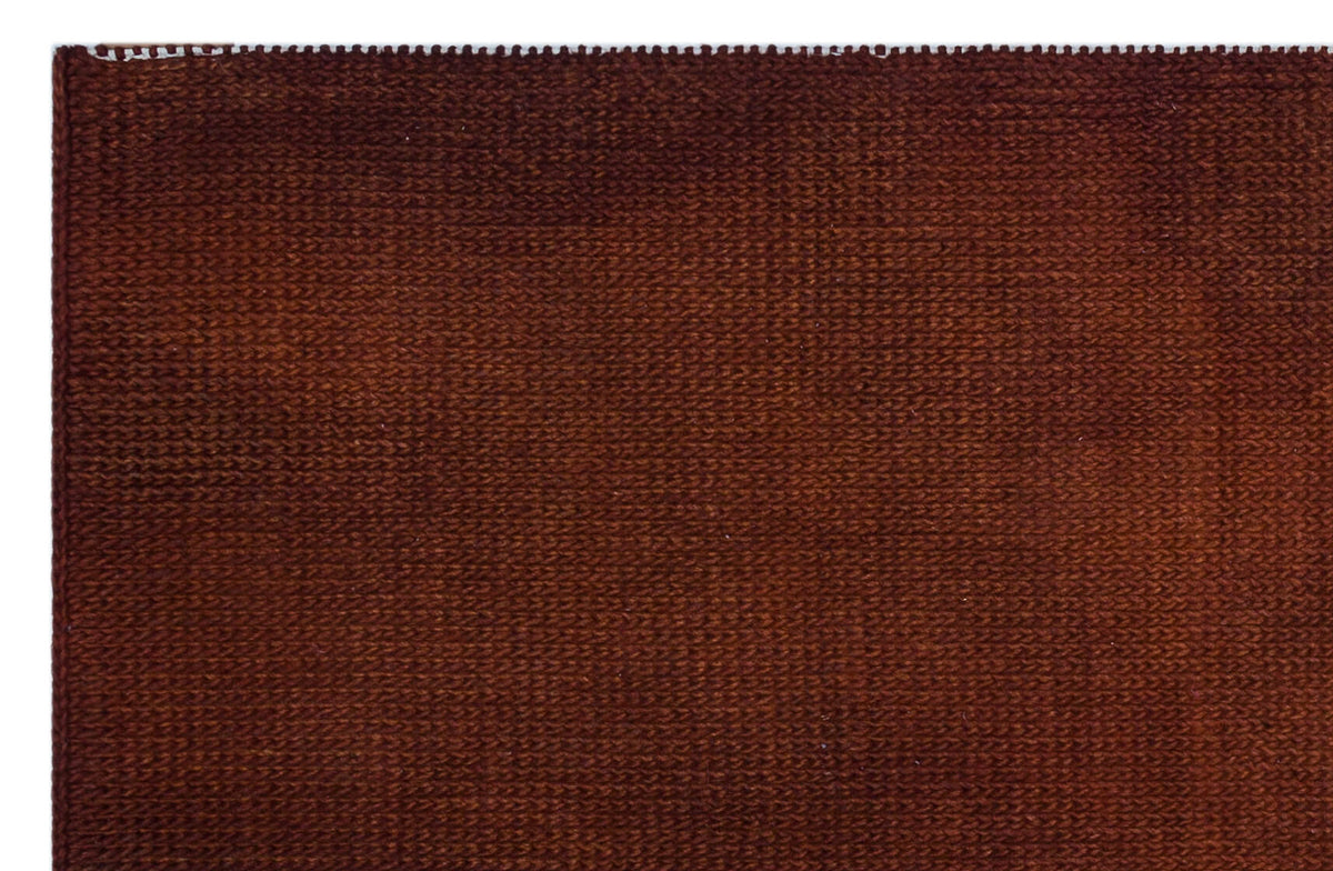 Striped Over Dyed Kilim Rug 4&#39;0&#39;&#39; x 6&#39;3&#39;&#39; ft 122 x 190 cm