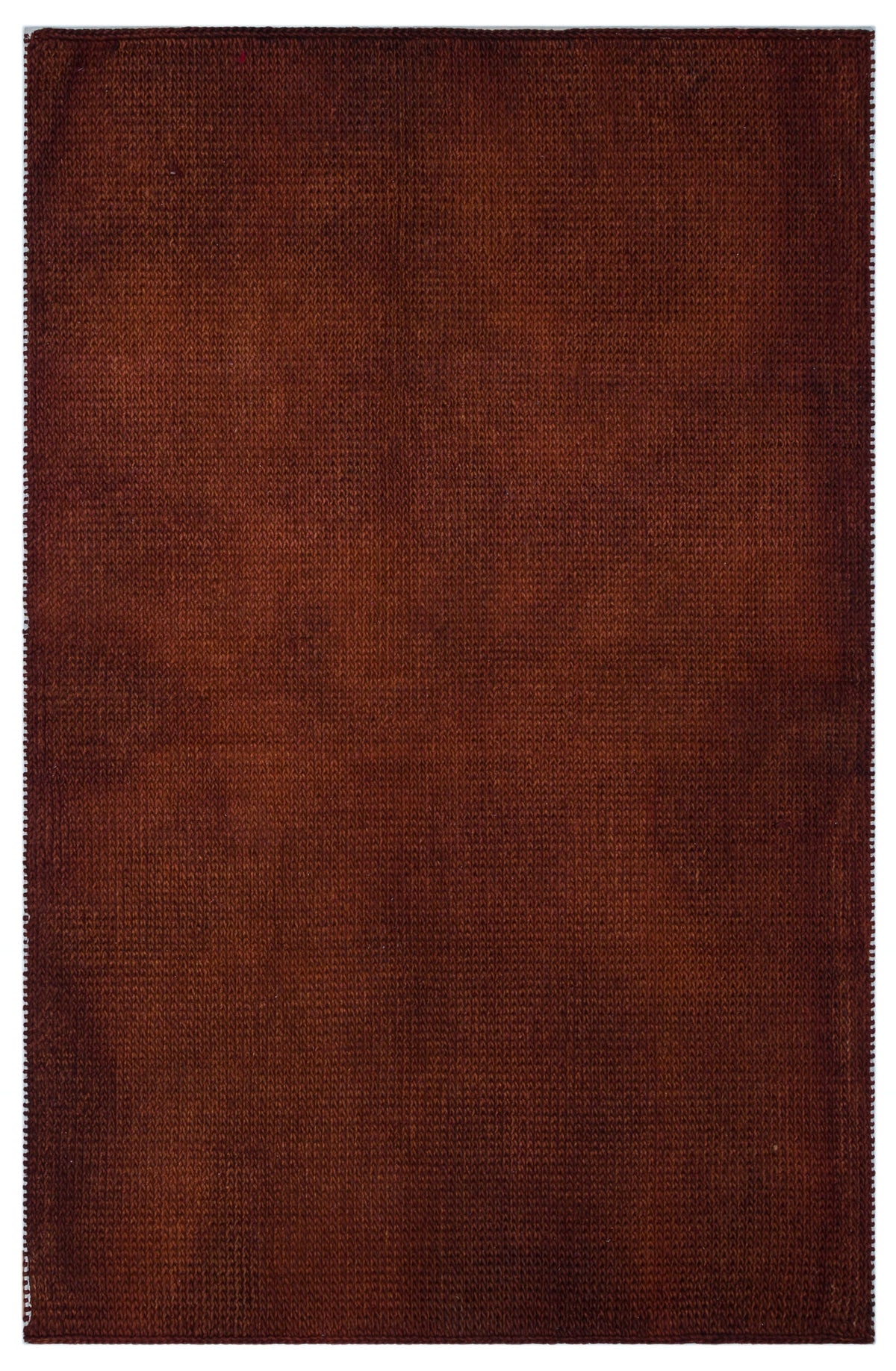 Striped Over Dyed Kilim Rug 4&#39;0&#39;&#39; x 6&#39;3&#39;&#39; ft 122 x 190 cm