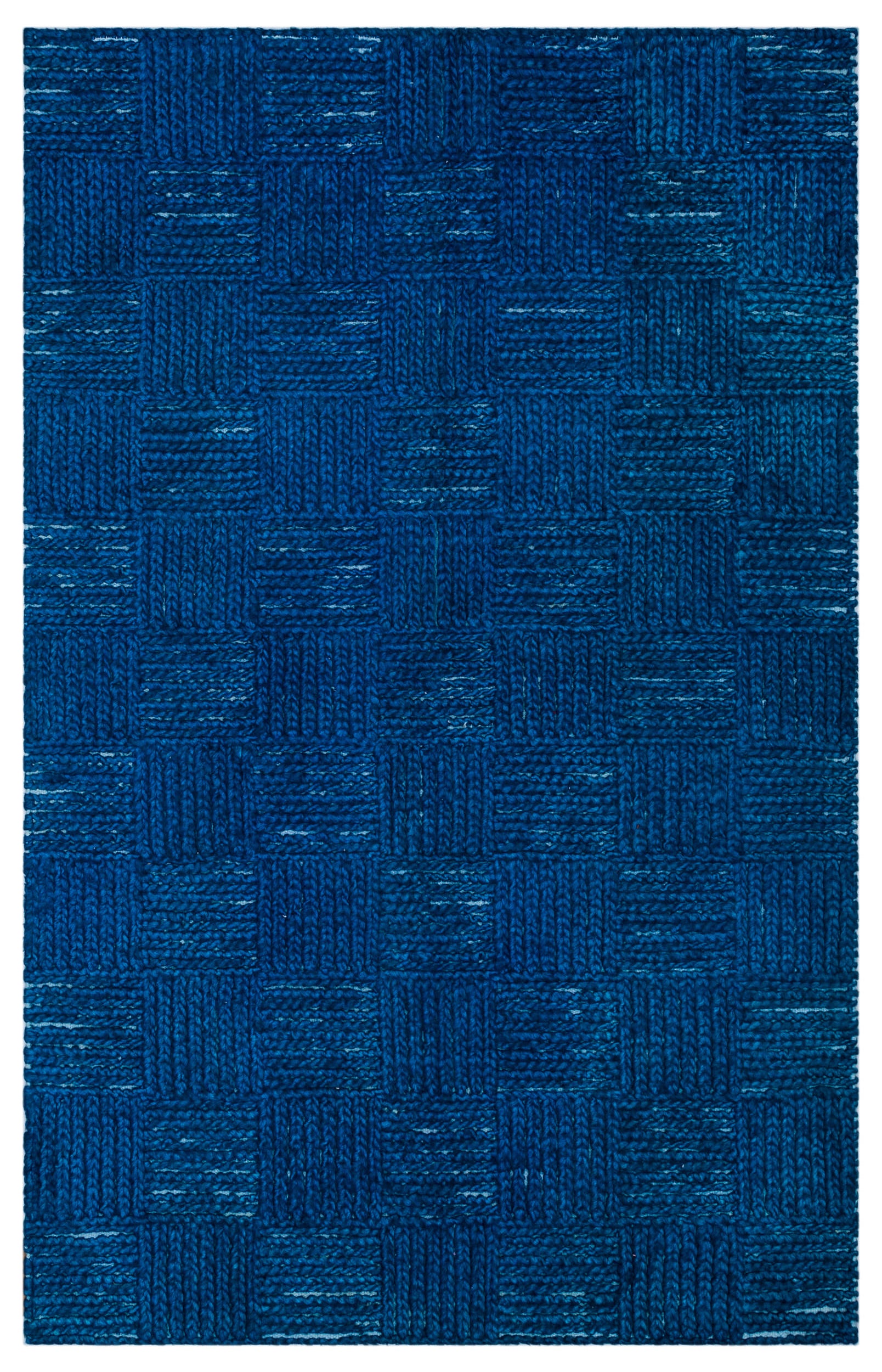 Striped Over Dyed Kilim Rug 4'0'' x 6'4'' ft 122 x 193 cm