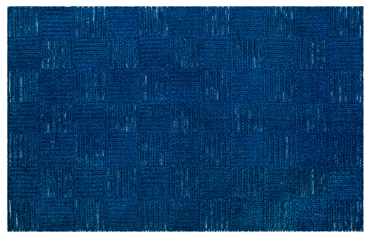 Striped Over Dyed Kilim Rug 4&#39;0&#39;&#39; x 6&#39;4&#39;&#39; ft 122 x 193 cm