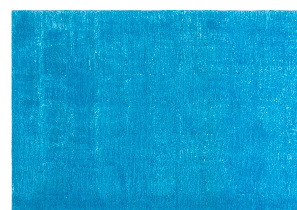 Striped Over Dyed Kilim Rug 5'3'' x 7'5'' ft 160 x 225 cm