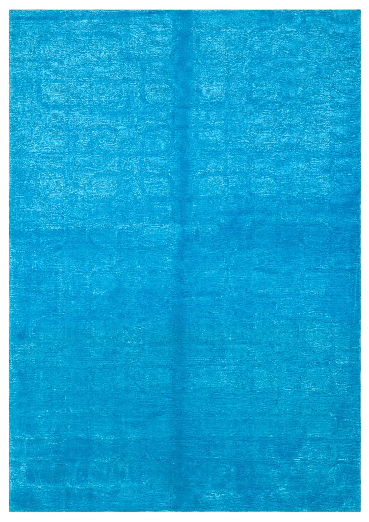 Striped Over Dyed Kilim Rug 5&#39;3&#39;&#39; x 7&#39;5&#39;&#39; ft 160 x 225 cm