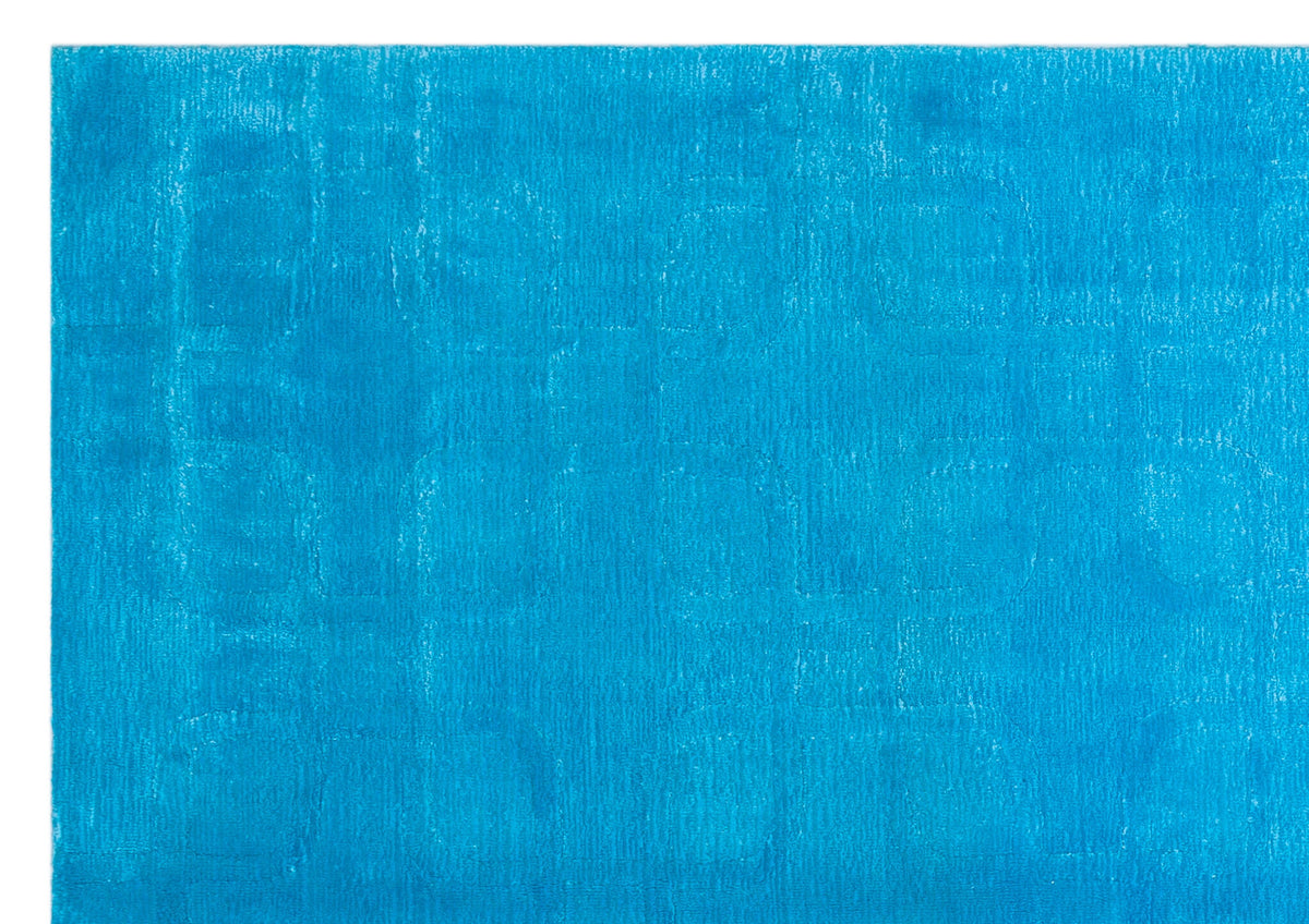 Striped Over Dyed Kilim Rug 5&#39;3&#39;&#39; x 7&#39;5&#39;&#39; ft 160 x 225 cm