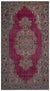Naturel Over Dyed Vintage Rug 5'2'' x 9'9'' ft 158 x 297 cm