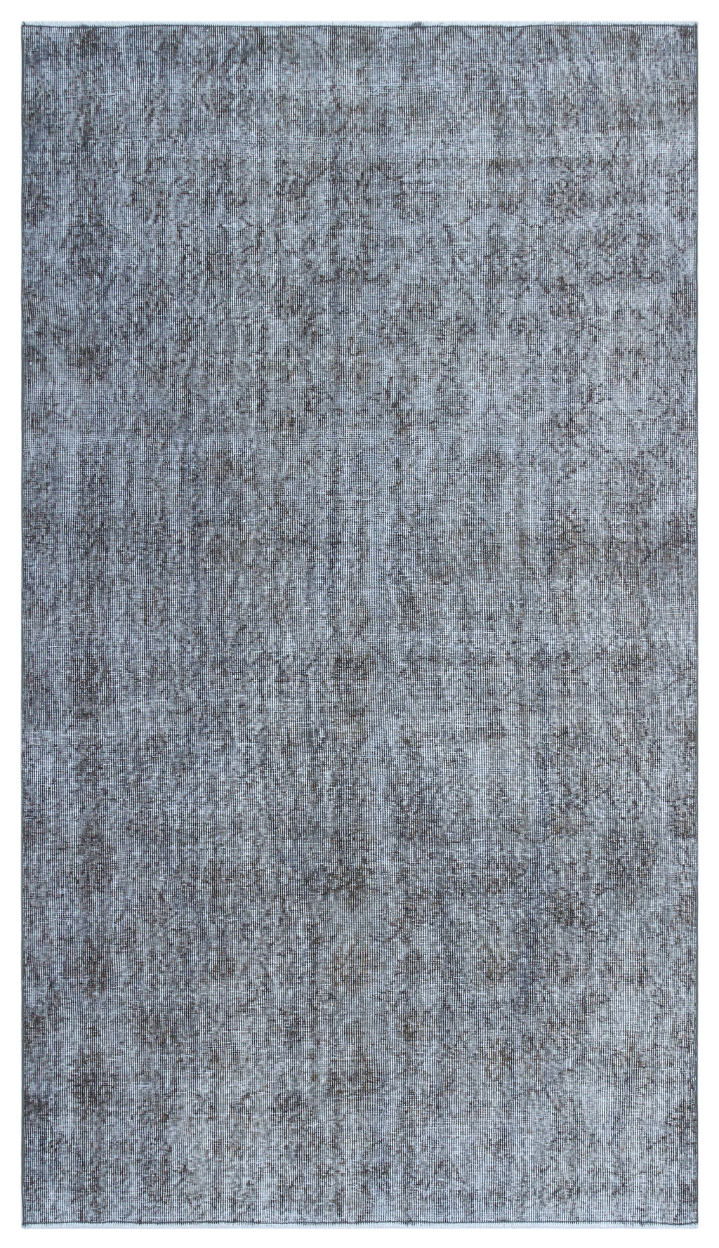 Blue Over Dyed Vintage Rug 4'2'' x 7'6'' ft 128 x 228 cm