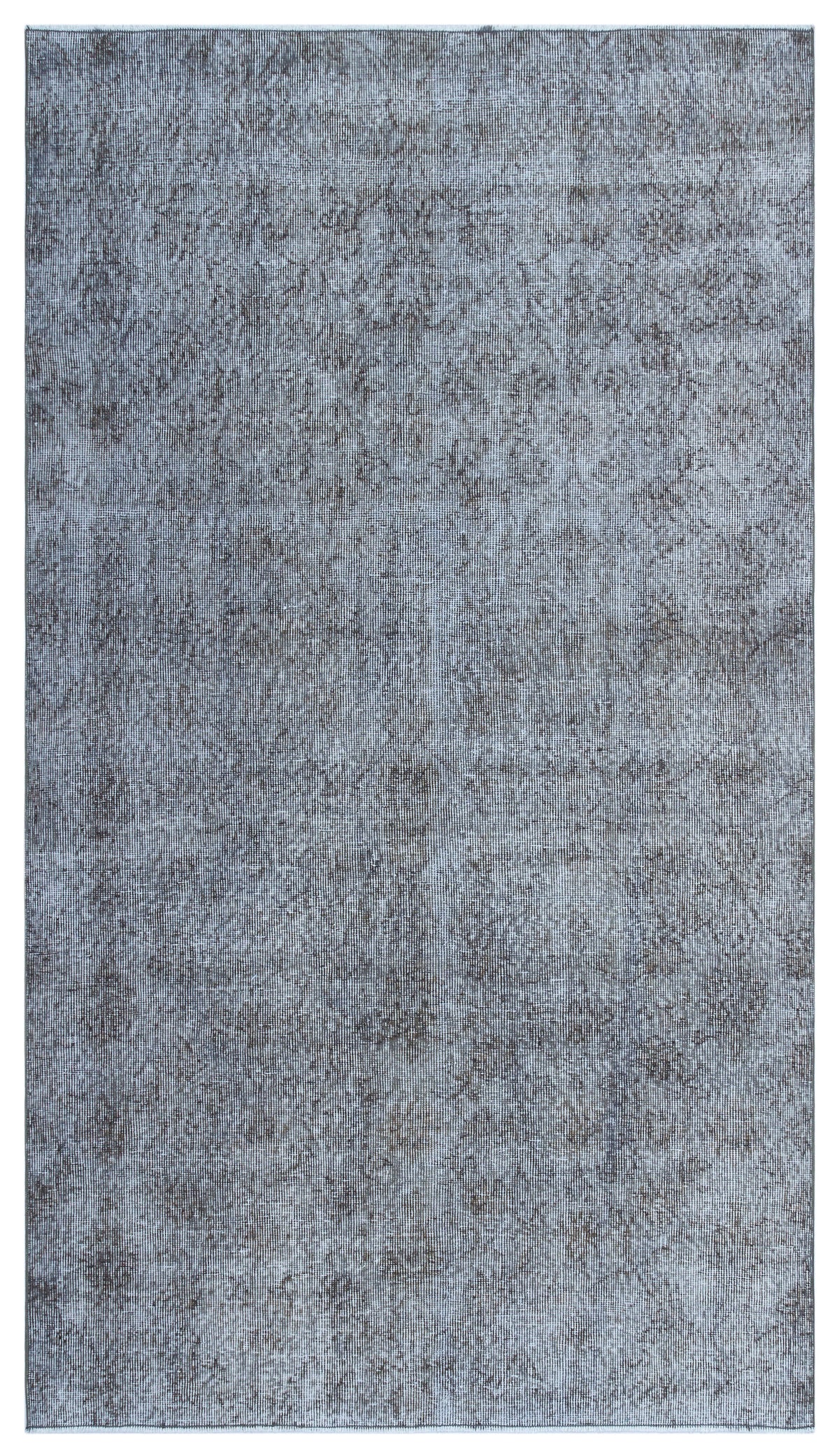 Blue Over Dyed Vintage Rug 4&#39;2&#39;&#39; x 7&#39;6&#39;&#39; ft 128 x 228 cm