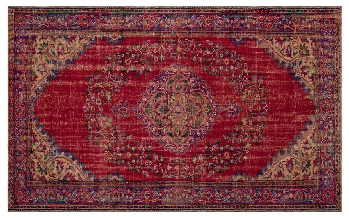 Naturel Over Dyed Vintage Rug 6&#39;0&#39;&#39; x 9&#39;8&#39;&#39; ft 184 x 294 cm