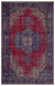 Naturel Over Dyed Vintage Rug 6'1'' x 9'5'' ft 186 x 286 cm