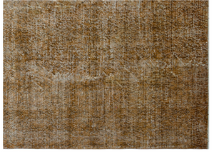 Brown Over Dyed Vintage Rug 7'1'' x 9'10'' ft 216 x 300 cm