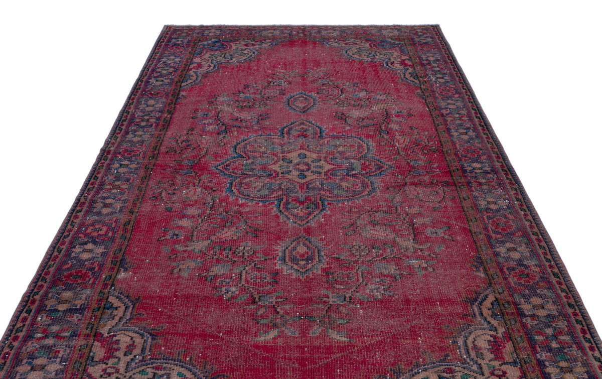 Naturel Over Dyed Vintage Rug 6&#39;2&#39;&#39; x 10&#39;1&#39;&#39; ft 187 x 308 cm