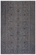 Gray Over Dyed Vintage Rug 5'2'' x 8'0'' ft 157 x 244 cm