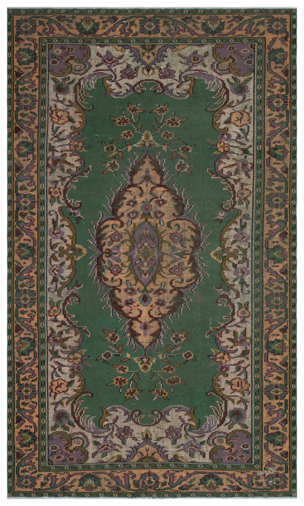 Naturel Over Dyed Vintage Rug 6'0'' x 10'2'' ft 183 x 309 cm