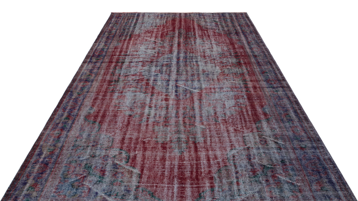 Naturel Over Dyed Vintage Rug 6&#39;5&#39;&#39; x 9&#39;5&#39;&#39; ft 195 x 288 cm